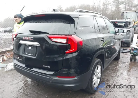2022 GMC Terrain Awd Sle из США, поврежденный, VIN 3GKALTEV5NL103284